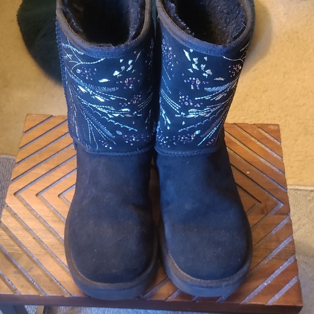 UGG Black Shearling Boots